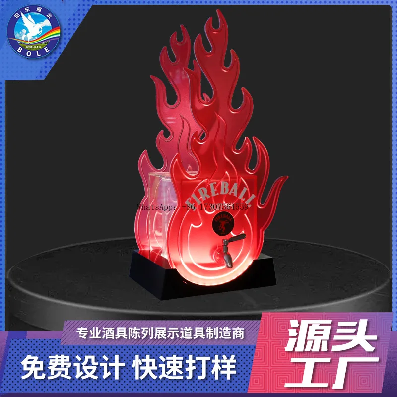 

Трехлитровый сливной пивной бочо большой емкости, бар KTV, пивная спиртовая пушка, светодиодный светящийся акриловый коктейльный бар