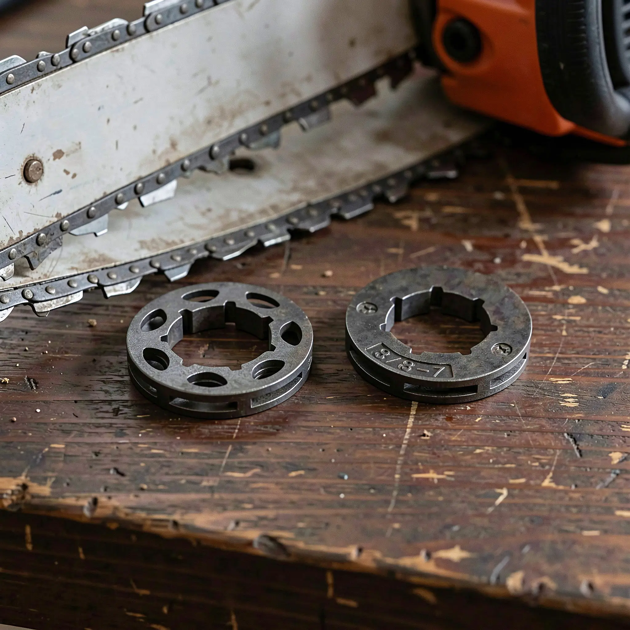 10Pcs Chainsaw Rim Sprocket Electric Chainsaw Accessory Replacement Sprocket Gear for Smooth Chain Drive Power Tool Repair Part