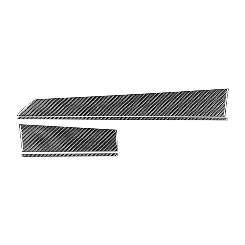 For Subaru Crosstrek 2024 2025 Carbon Fiber Car Dashboard Panel Cover Trim Stickers Accessories-A67F