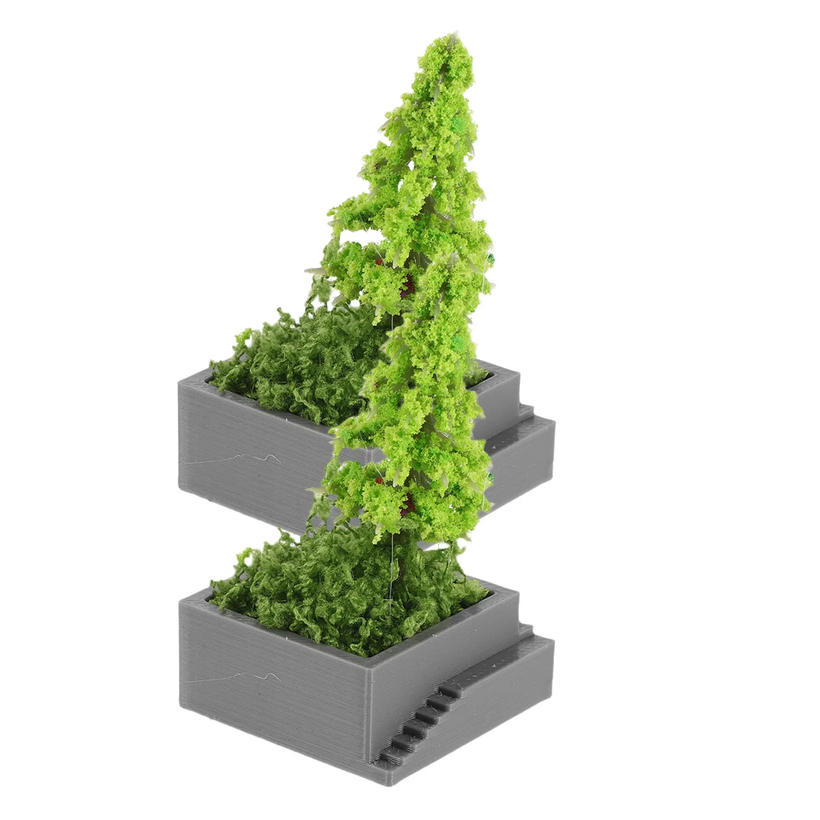 

2Pcs Mini Fake Plants Lifelike Miniature Potted Trees for Dollhouse Decor 1:12 1:6 Tabletop Craft Scenery Design Small Scale