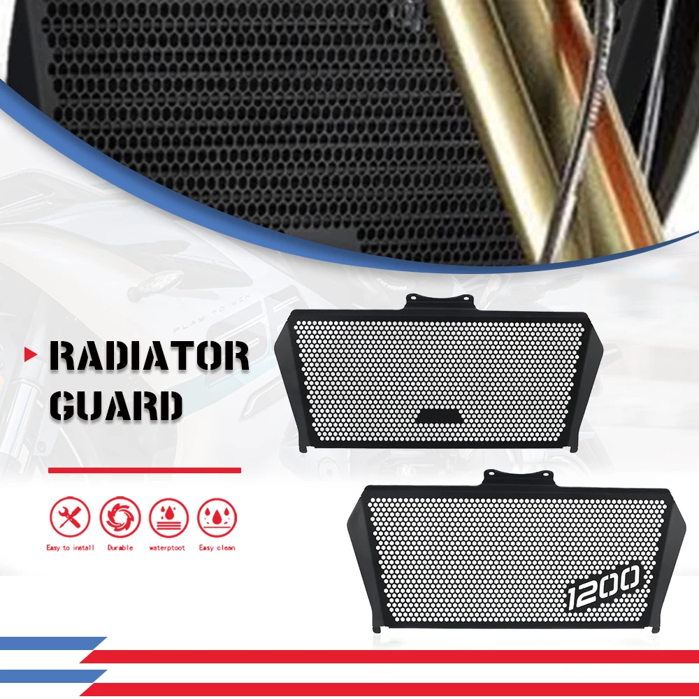 

For Aprilia Dorsoduro 1200 / ABS 2011-2024 2023 2022 2021 2020 2019 2018 Motorcycles Accessories Radiator Grill Guard Protector