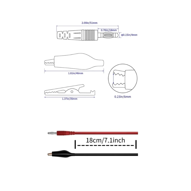 스펙트럼 분석기 SMA 인터페이스 오실로스코프 테스트 프로브 테스트 리드 케이블 와이어 펜