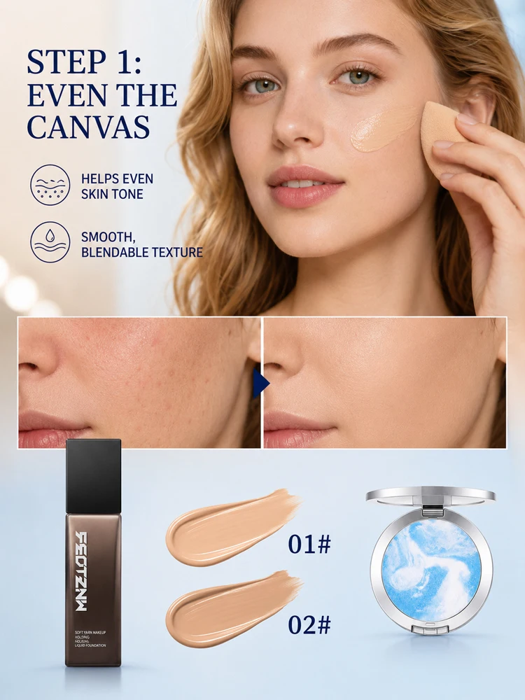 Foundation & Setting Powder Set — 2 Pieces — product detail 3
