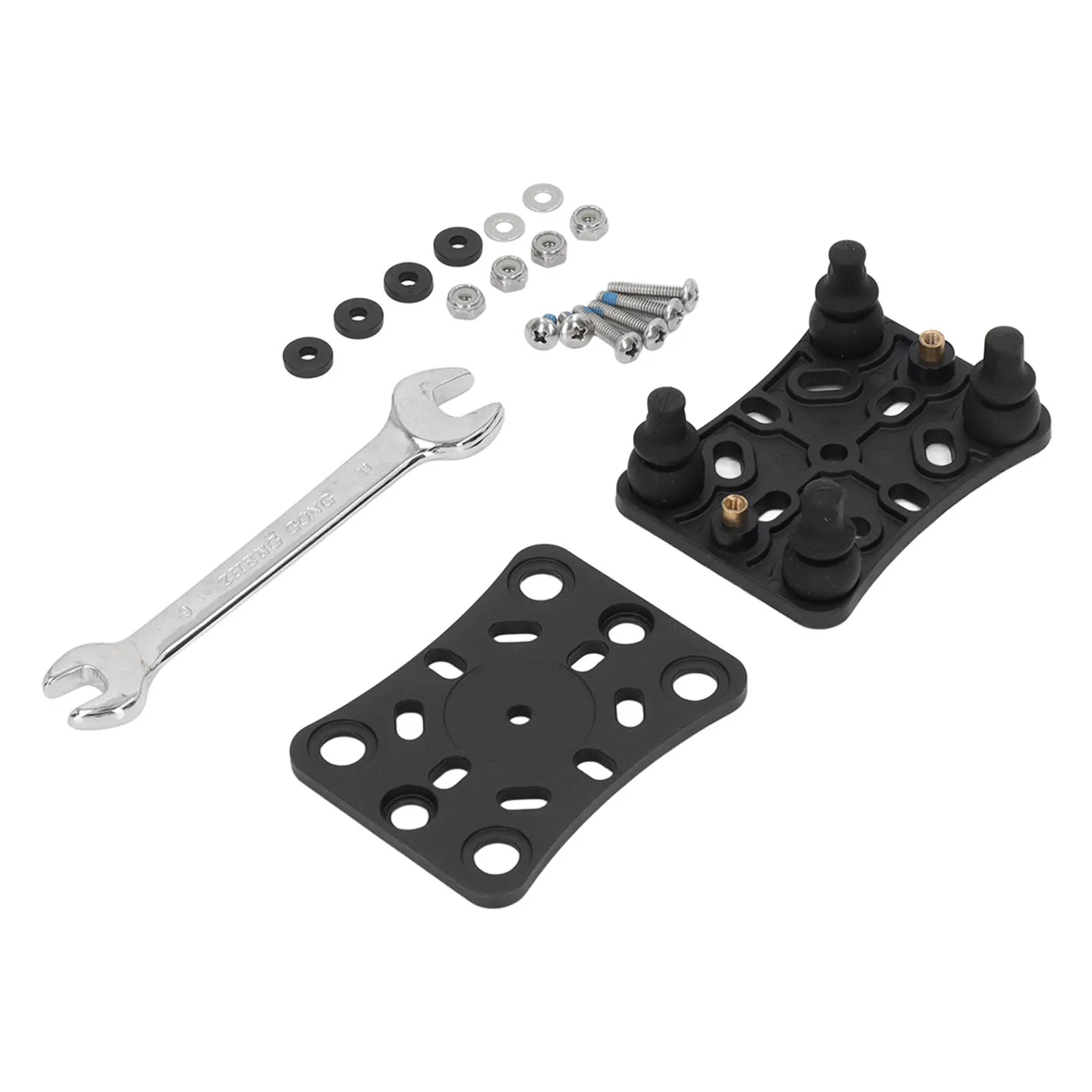 Motorcycle Mobile Phone Holder Shock Absorber Phone Bracket Buffer Black for ATV UTV Phone Bracket Shock Absorption Buffer