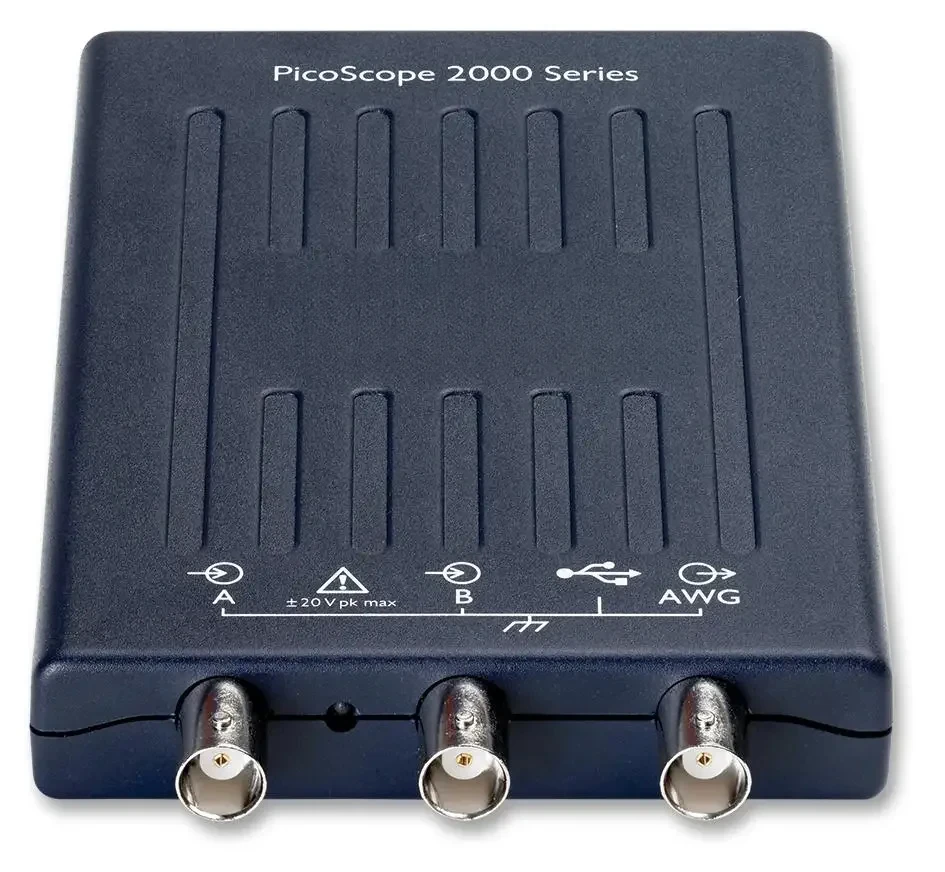 Osciloscopio USB para PC PICO TECHNOLOGY PICOSCOPE 2204A, PicoScope 2000, 2 Canales, 10 MHz, 35 Ns, 100 MSPS, 8 Kpts