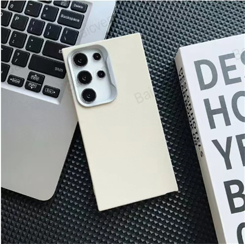 Для Itel S25 ультра ударопрочный роскошный кожаный мягкий защитный чехол из искусственной кожи на заднюю панель с защитой от царапин чехол для телефона