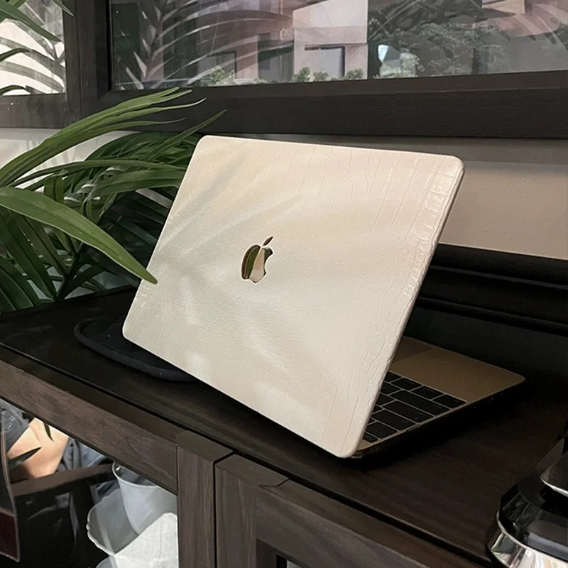 Case for Macbook Neo Air M4 13 inch M3 Pro Suitable For M5 15 in Mac Hard Shell Retina A2681 Laptop Cover Crocodile Pattern 2026