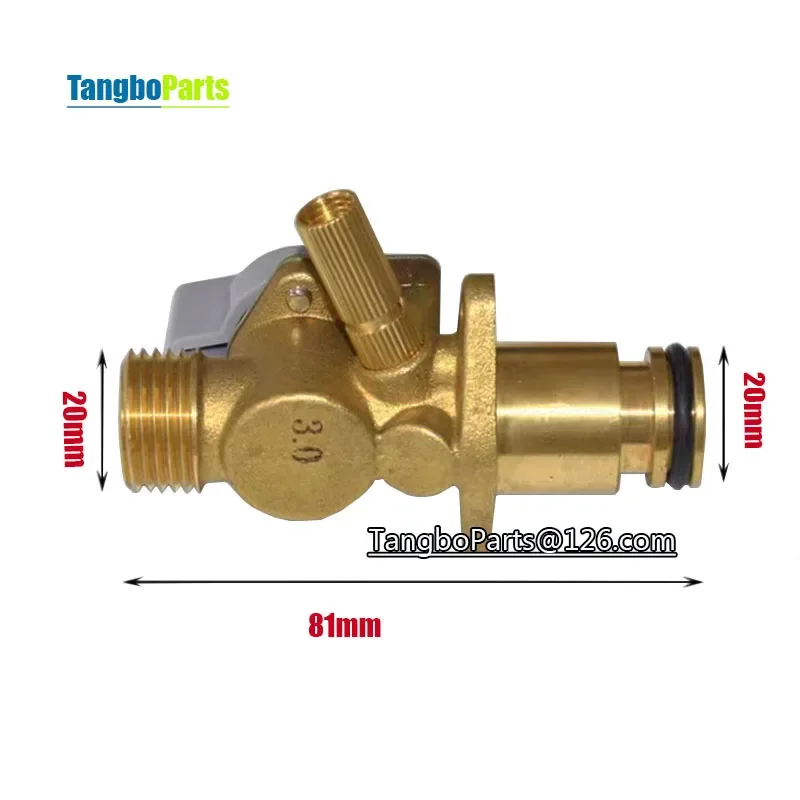 

Various Gas Water Heater Copper Parts Regulating Valve Water Inlet Pressure Relief Valve For Vanward Macro Water Heater