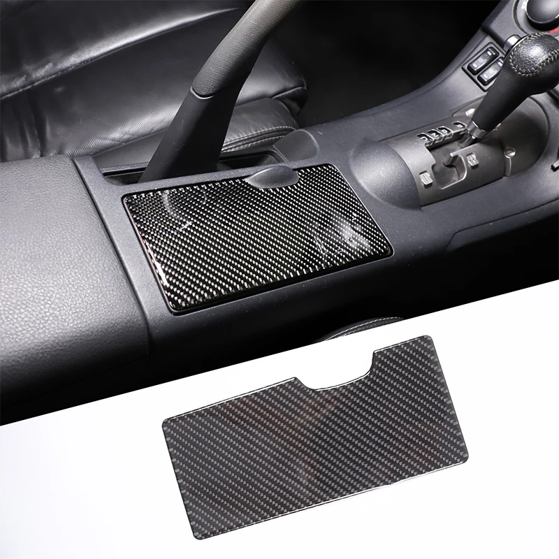 

Для Mitsubishi Eclipse 2006-2011 мягкое углеродное волокно, центральная консоль автомобиля, коробка для хранения передач, панель, накладка, наклейка, автомобильные аксессуары