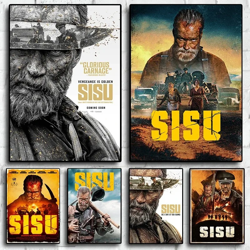 شخصيات فيلم سيسو-آرت جدارية للمنزل ، لوحة قماشية ، ملصقات مطبوعة ، صور للغرفة ، غرفة المعيشة ، هدية حديثة ، صيحات جديدة