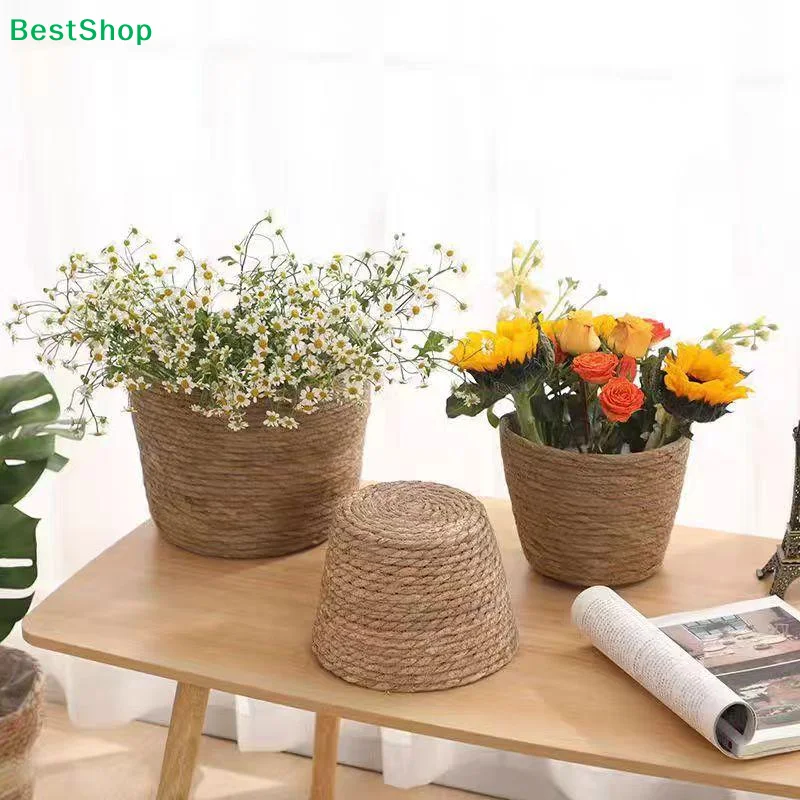 ♩ Vasi per Piante in Erba Mari - Rattan Plant Basket recensione e prezzo