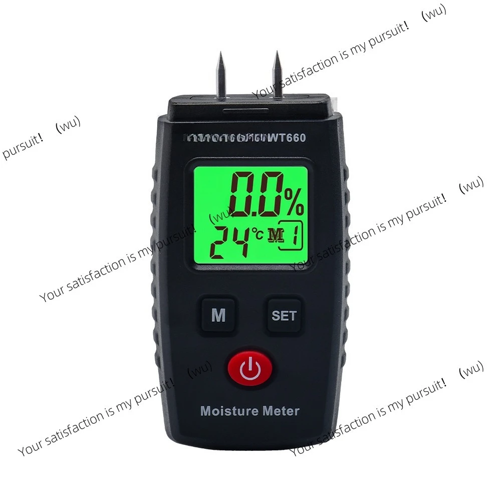 New hygrometer high definition digital display building materials paper carton wood moisture tester moisture meter WT660