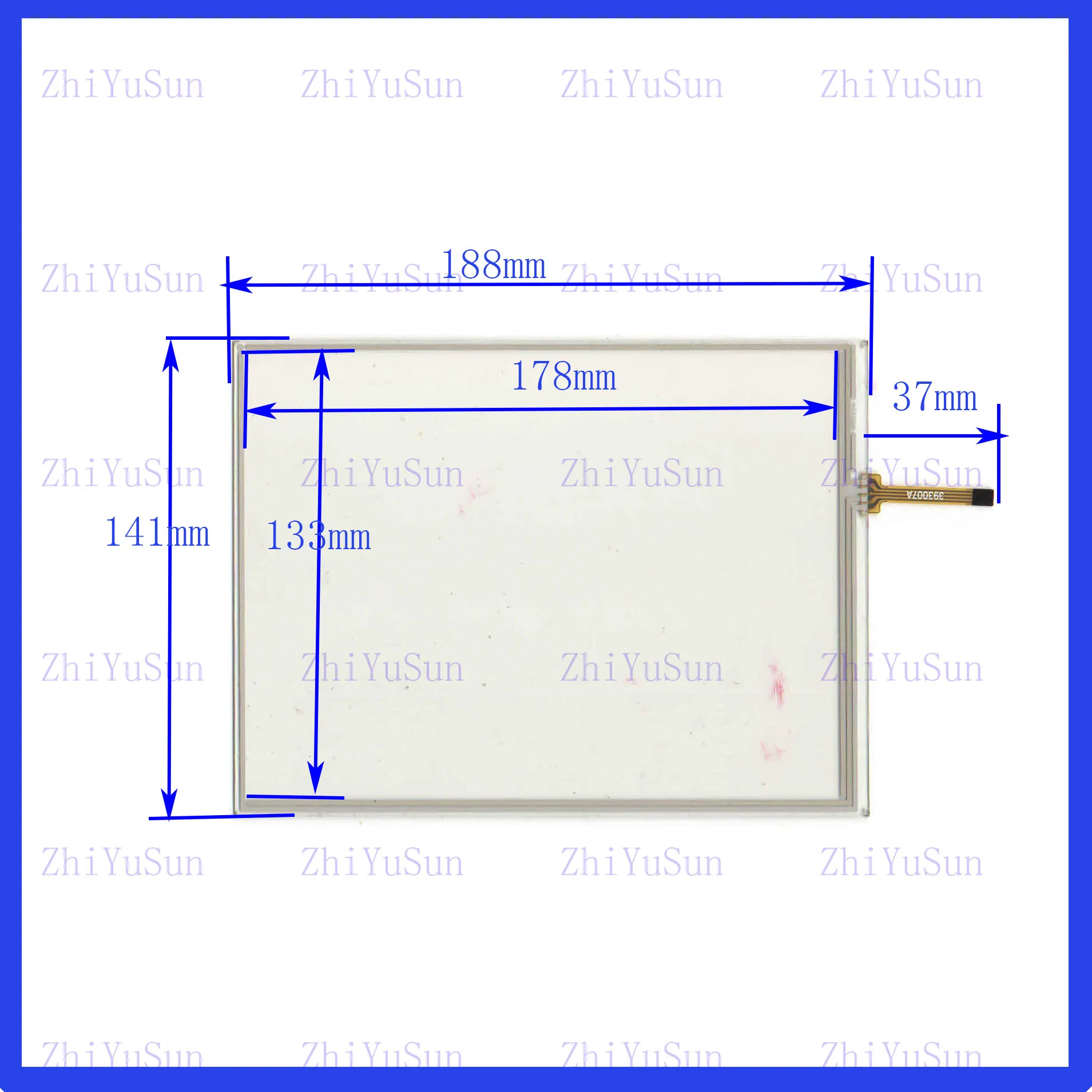 

M8020A 8.4inch 4lines 188*141 Touch Screen Touch Panel Glass Replacement 188*141mm