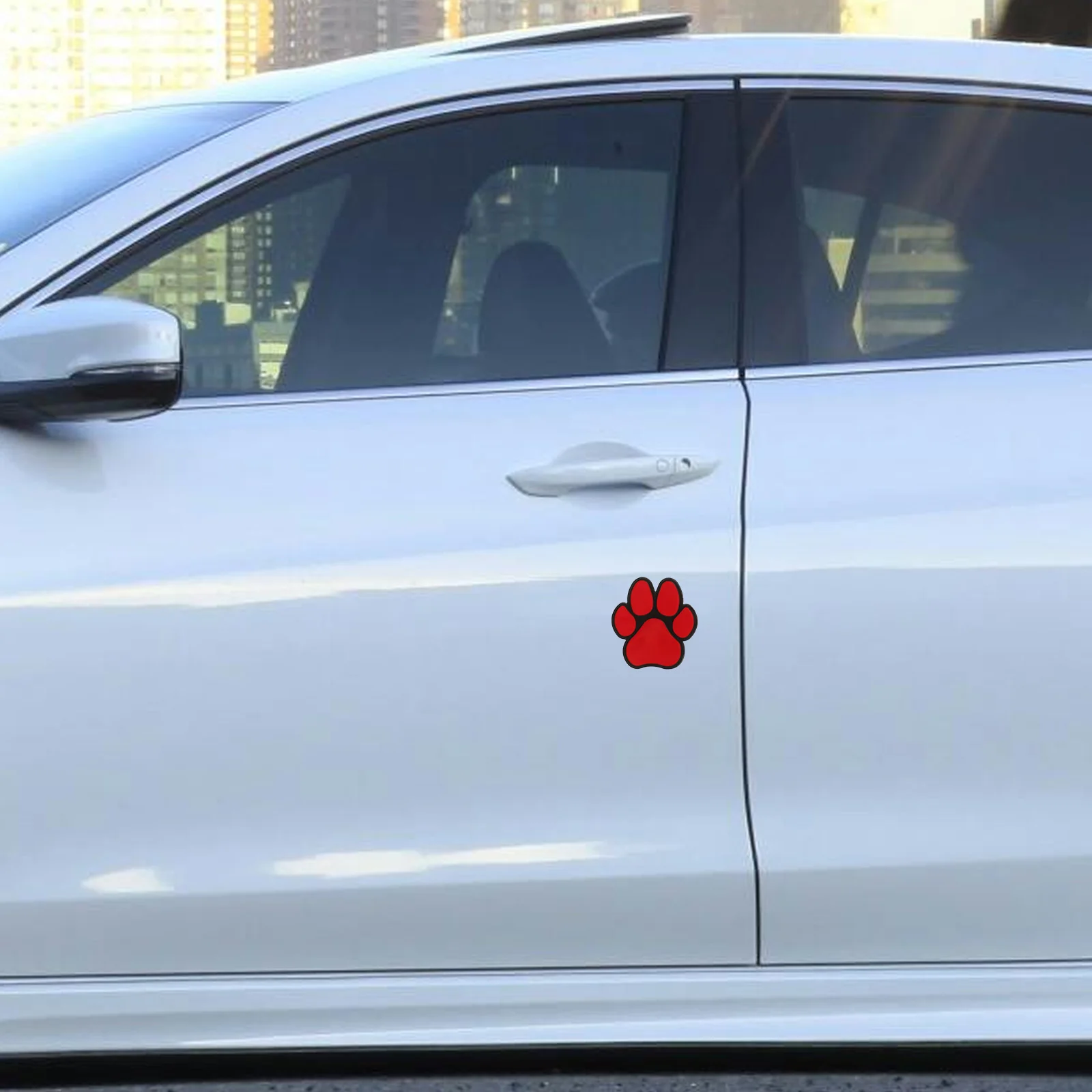 

2pcs Metal Car Stickers 3D Diy Auto Decals For Vehicle Body Trunk Doors Rearview Mirrors Scratch Resistant Automotive