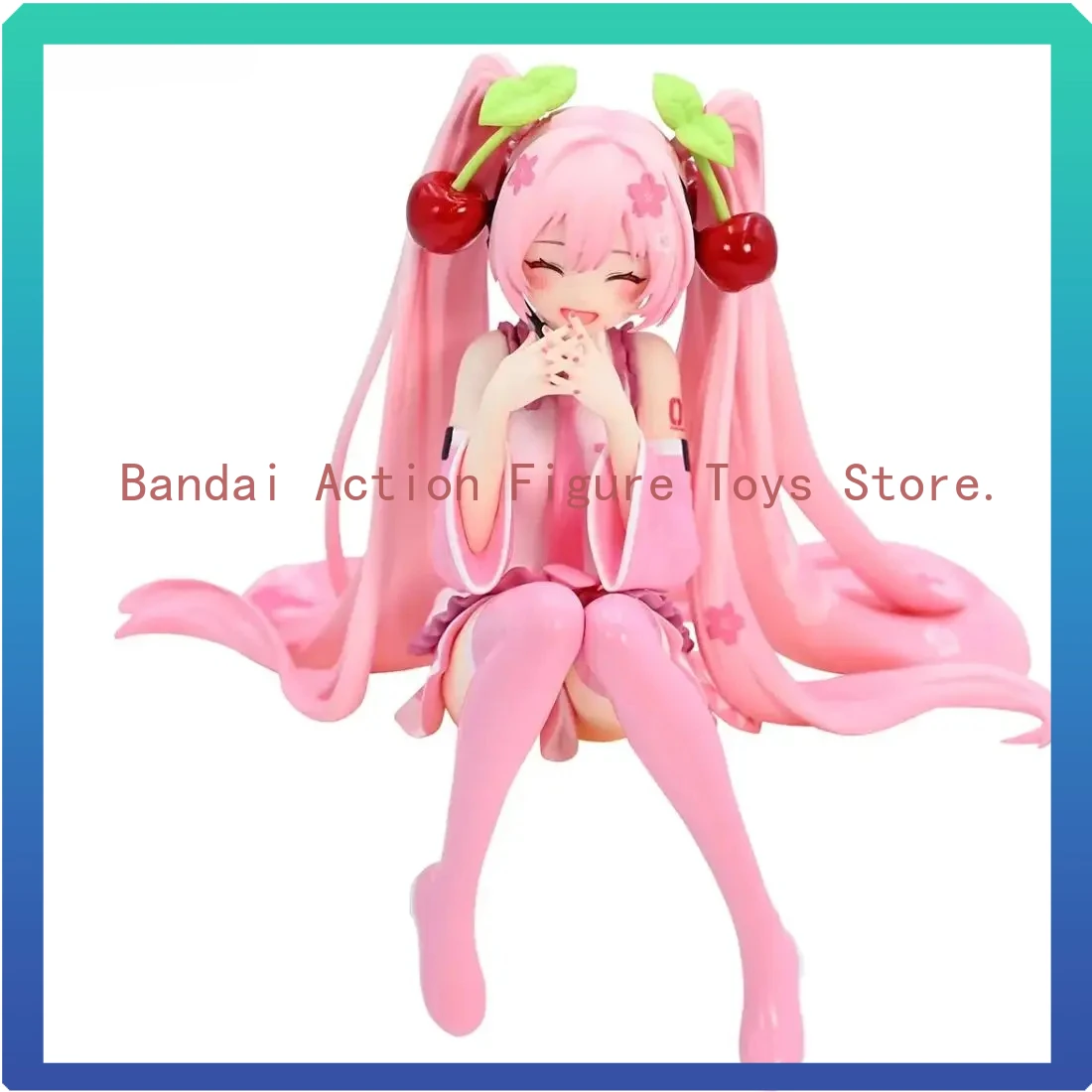 متوفر في المخزون FuRyu المعكرونة الفورية الصحافة فوكالويد هاتسون ميكو ساكورا تشوين 2023 مشهد الابتسامة اليدوية دمية نموذج جمع هدية #3