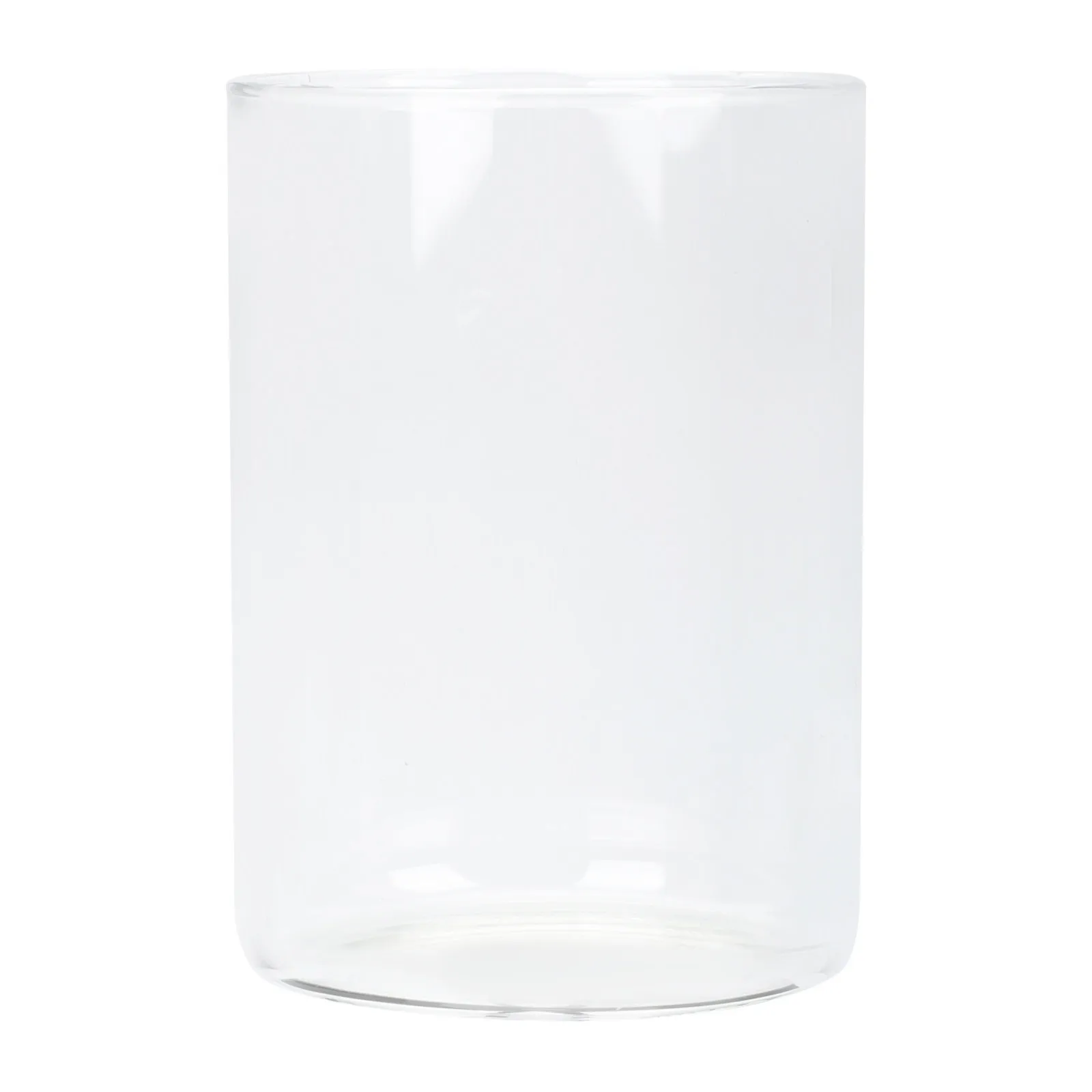 Clear Glass Flower Vase Simple Artistic Glass Cylinder Vase Home Garden Desktop Decor Hydroponic Plant Container Stylish Elegant