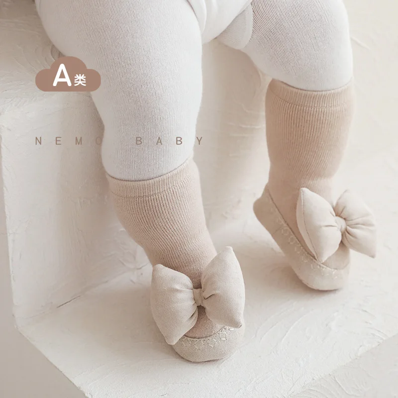 

Baby Walking Shoe 2025 New Autumn Socks Winter Thick Cotton Socks Children's Warm Cotton Socks Girls Soft Soled Children's Shoes