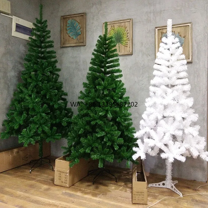 

Christmas 180cm PVC Xmas Green Christmas Tree 71inches Multi Size Christmas Decoration
