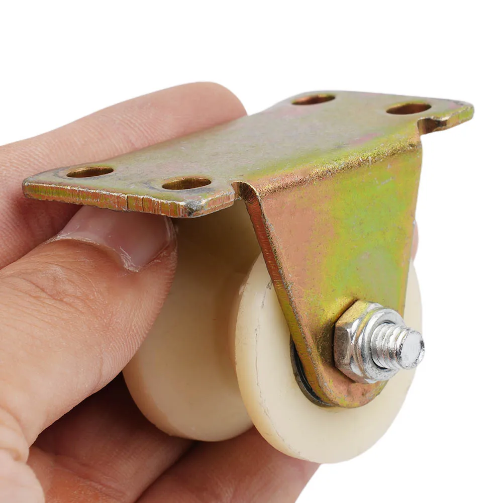 Nylon Grooved Roller V / for U 30mm 45# Sliding Track Pulley 1 Pcs Door Grooved V Nylon Useful High Quality Nylon