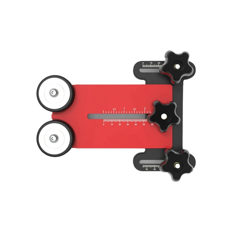 

Woodworking Bearing Wheel Presser Quick Cutting Limit Backer Woodworking Workbench Chute Positioning Fixer Durable Easy Install