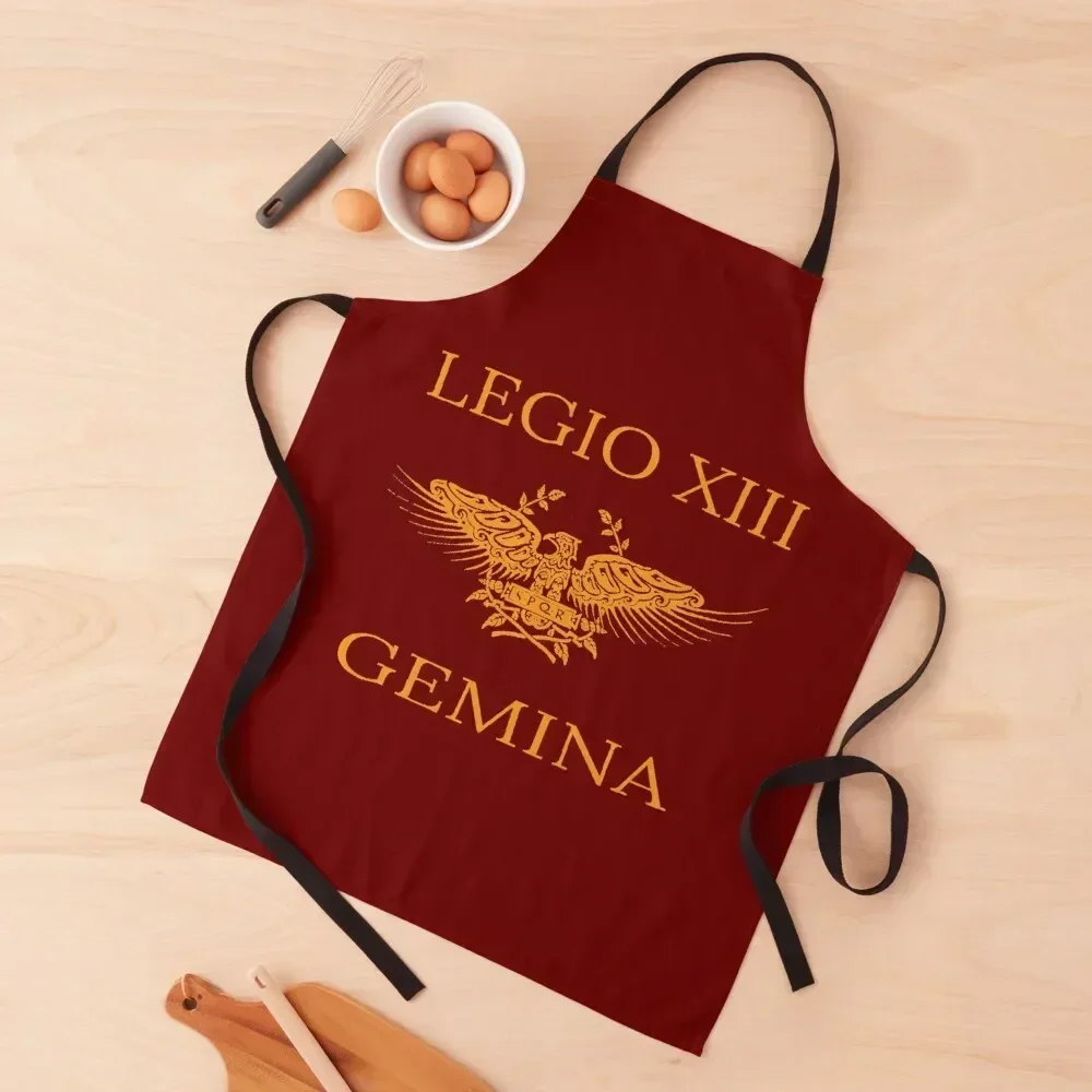 

Legio XIII Gemina Apron Waterproof women home women kitchen clothes Waterproof Kitchen Woman Apron