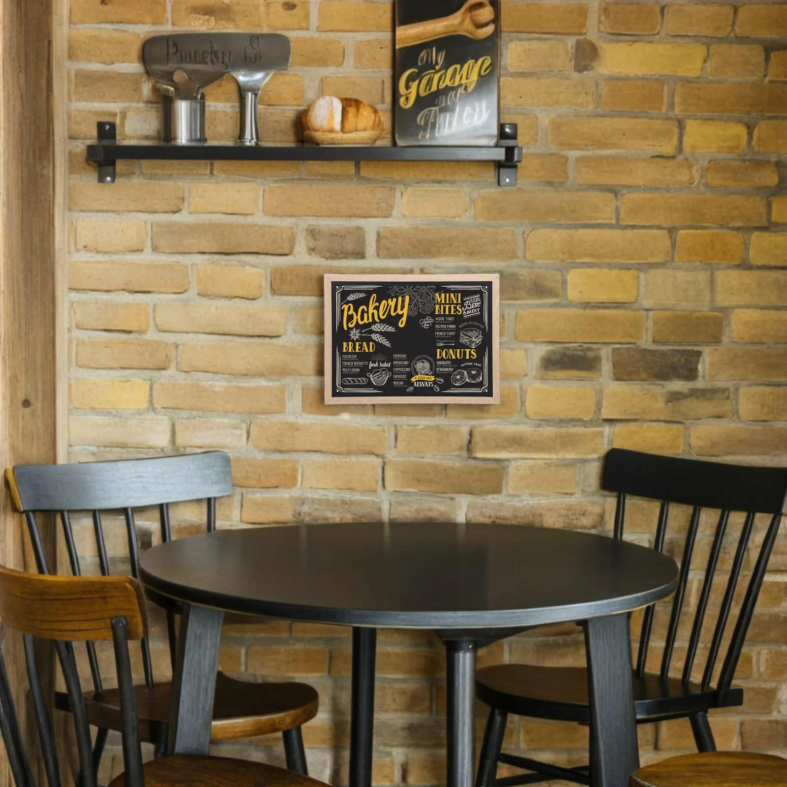 

2pcs 40X30Cm Wooden Chalkboard Tabletop Message Board For Restaurant Buffet Wedding Reusable Mini Sign Wood Plaque Display