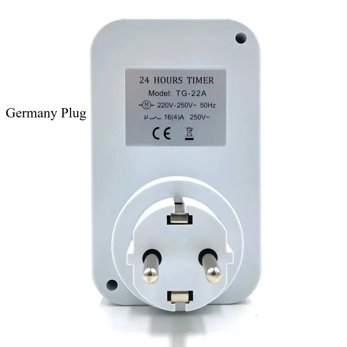 Germany or France Plug Mechanical Timer Socket 24-Hour Cycle Automatic Switch Electrical Outlet Support 16A 3680W High-Power image 3