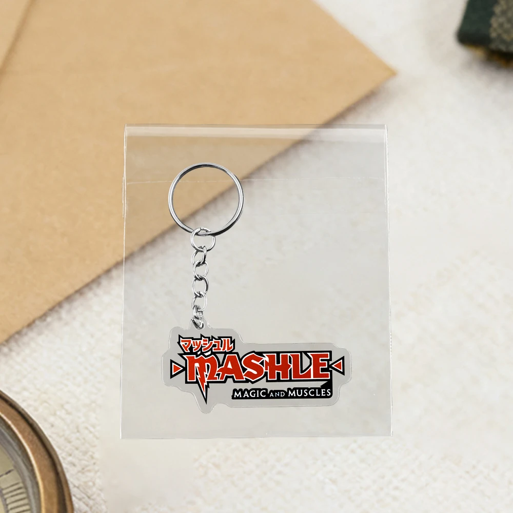 MASHLE: MAGIC AND MUSCLES Anime Schlüsselanhänger Cartoon-Logo Fantasy Lustige Comics Schlüsselring Anhänger für Rucksack Kleidung Hut Accessoire – Detail 9