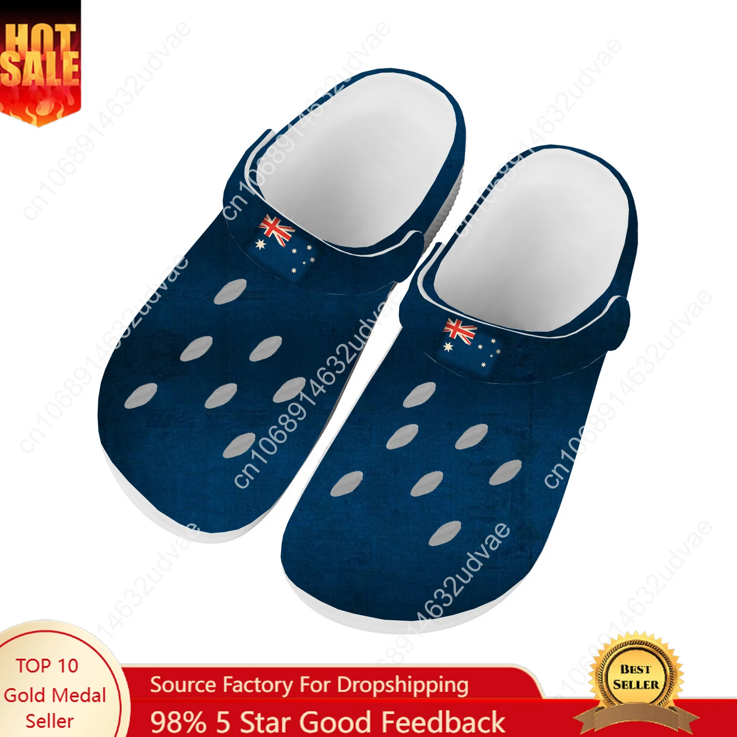 

Australia Water Shoes Men Women Teenager Breathable Fashion Home Garden Clogs Custom Sandals Beach Breathable Hole Slippers