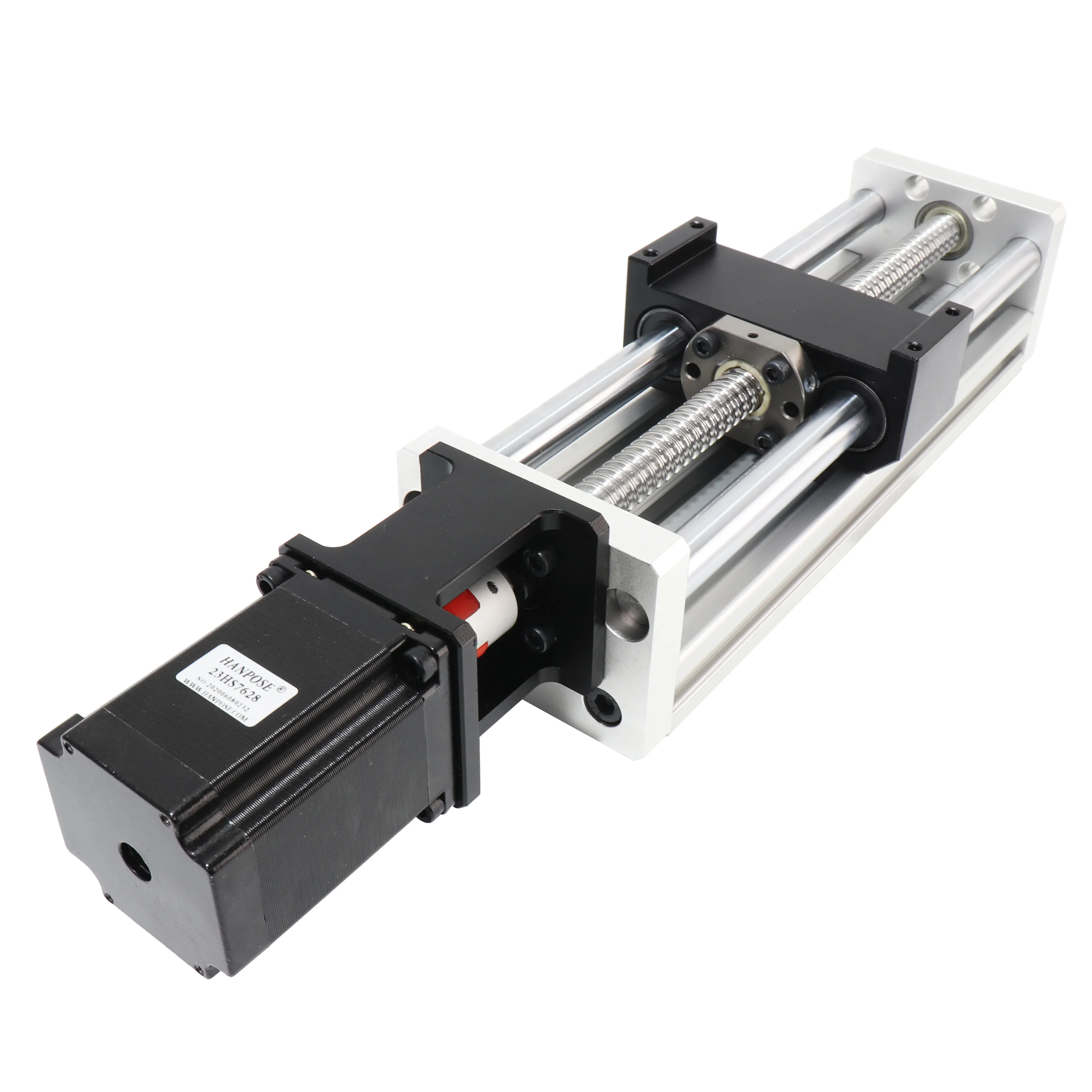 NEMA23 stepper motor 23HS5628-FU1605 ball screw slide effective stroke 200mm HPA90 rail motion module sliding 24V