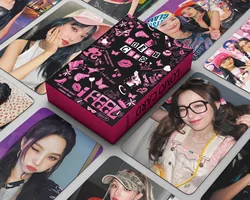 55Pcs Kpop Idool (G) I-DLE Fotokaarten Nieuw Album Ik Voel Koningin Kaart Lomo Kaarten Gidle Ye Shuhua Minnie Ansichtkaart Fans Cadeau