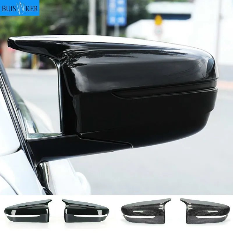 For BMW 3 4 5 7 8-Series G20 G21 G28 G11 G12 G14 G15 G16 G30 G31 G38 G22 Carbon Fiber Exterior Side Rearview Mirror Cover Trim