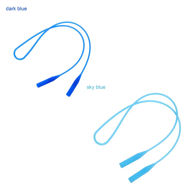Silikon Brillen Strap Gläser Sonnenbrille Kette Sport Band Kabel Halter Elastische Anti Slip String Seile Elastische Gläser String