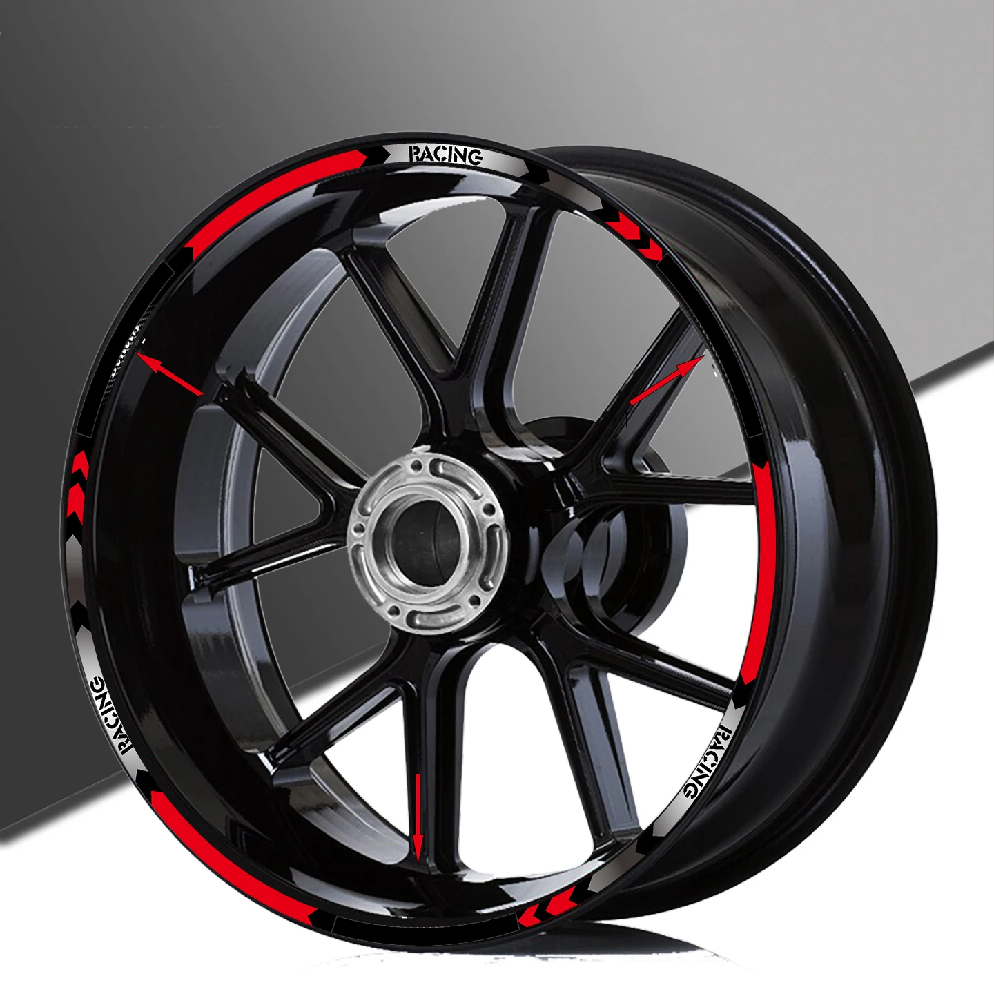 Motorcycle Accessories Rim Wheel Hub Sticker Decals Reflective For Ducati XDiavel Panigale V4 Diavel V4
