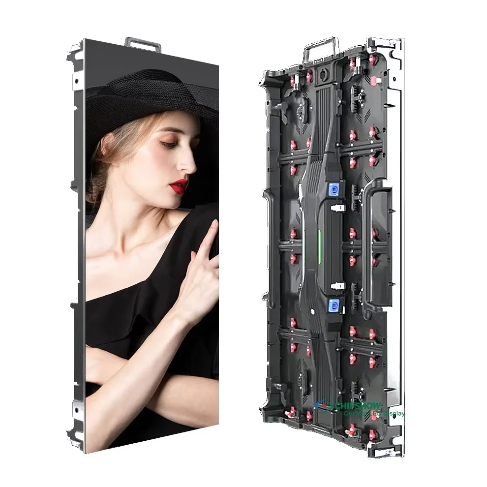 Commercial Full Color LED Video Wall Disp y Screen P2.5 P3 Outdoor Digital Signage 7000cd Brightness 1920Hz-3840Hz Refresh Rate