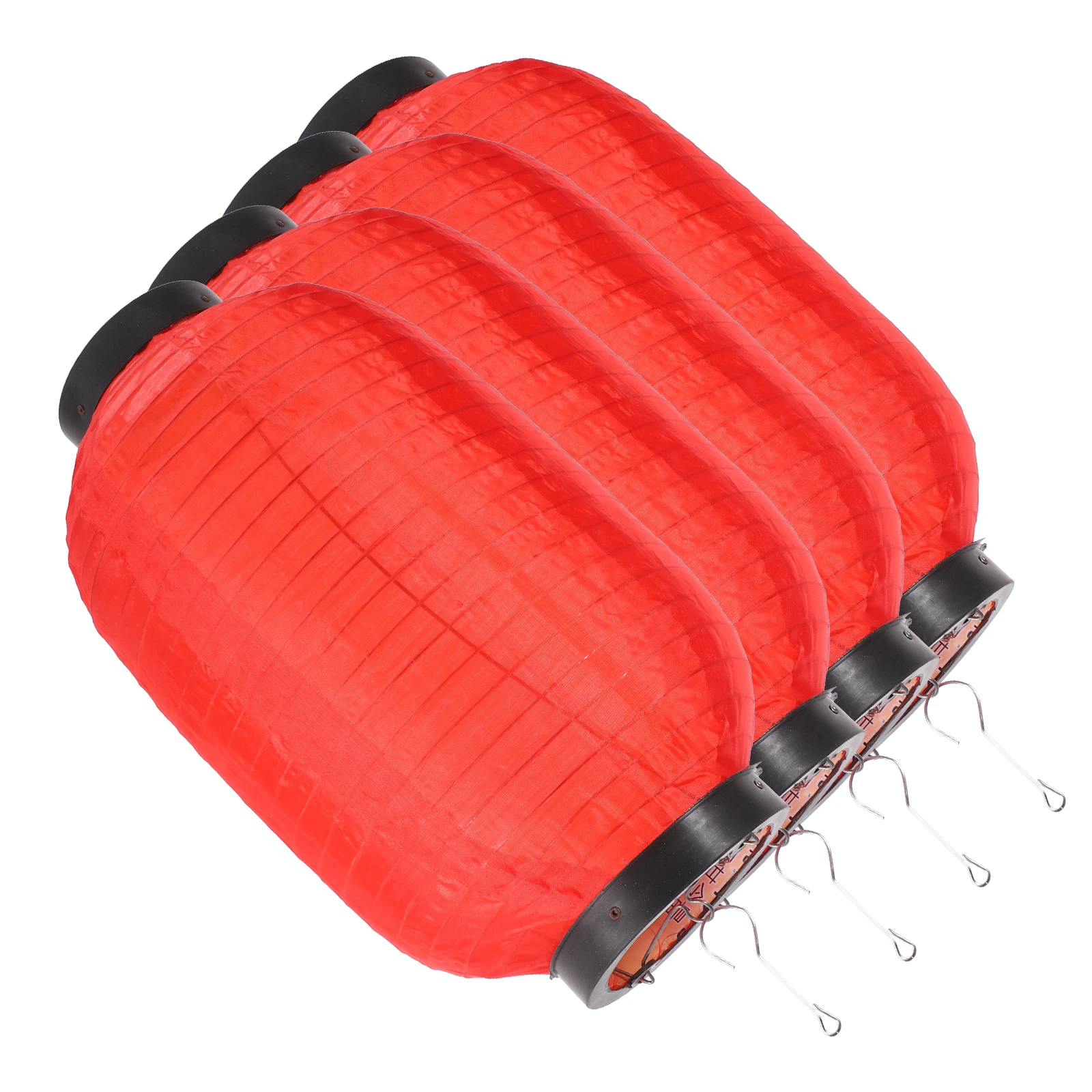 

4pcs Japanese Style Hanging Lantern Waterproof Foldable Decorative Restaurant Lantern Outdoor Bbq Sushi Ramen Party Durable
