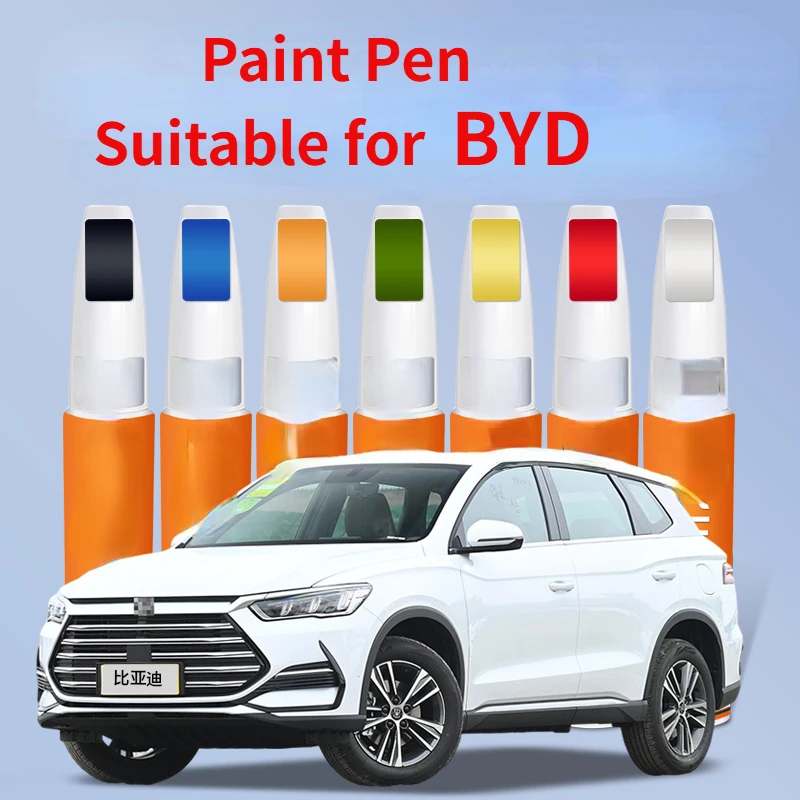 

Paint Pen Suitable for BYD Special Paint Fixer Qin Han Song Yuan White Black Gray Car Paint Artifact Scratch Removal Fabulous