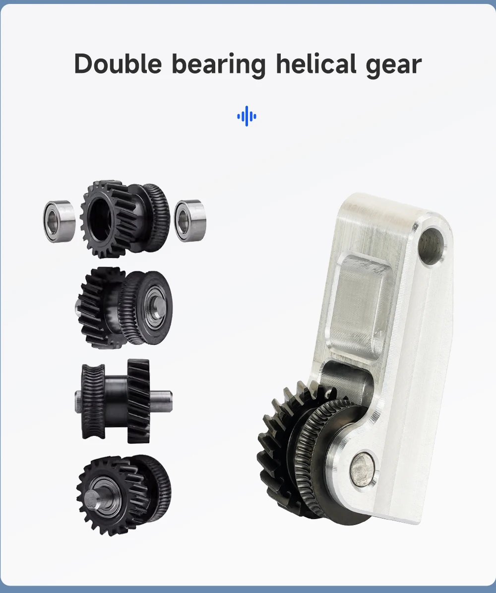 Für Bambu Lab Extruder-Zahnrad aus gehärtetem Stahl, Upgrade-Baugruppe für Bambulab P1S P1P X1 X1C Extruder-Zahnrad, 3D-Drucker-Zubehör! – Detail 5