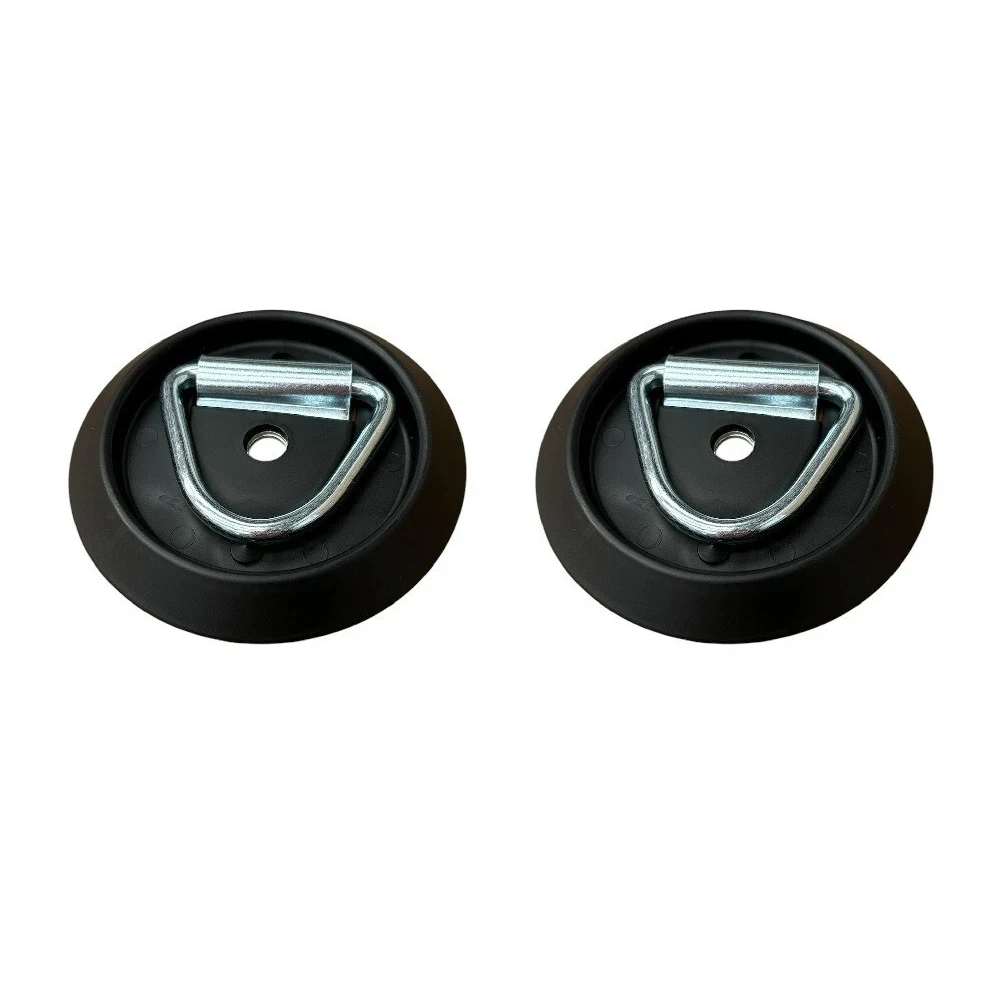 

1/2/4pcs Caravan Deck Ring Round Lashing D Ring Tie Down Anchor Point Trailer Truck Toolbox Ute For RV Parts Camper Accessories