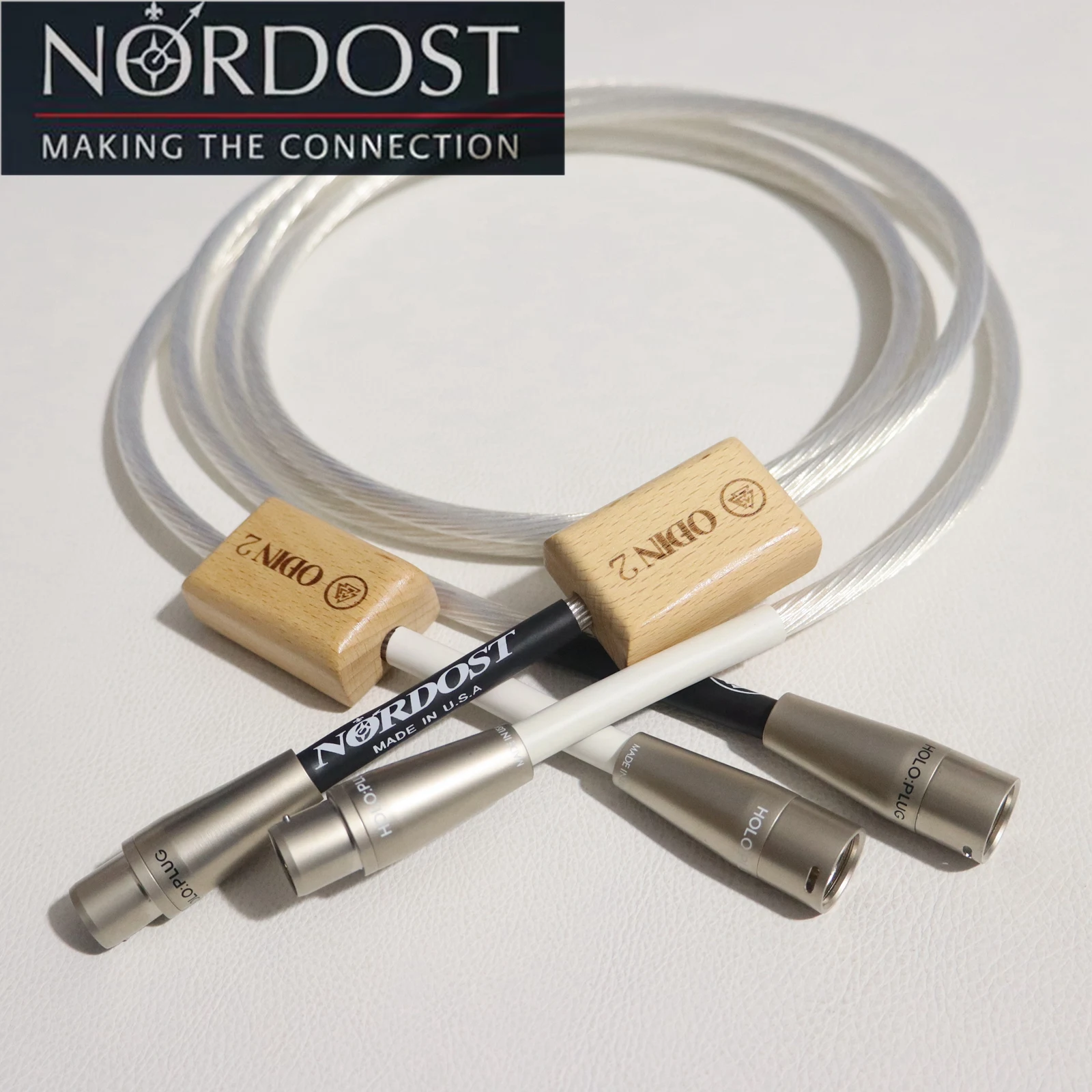 Original Nordost Odin 2nd Audiophile Grade Silber Kabel HiFi verbindet XLR Balance Draht für