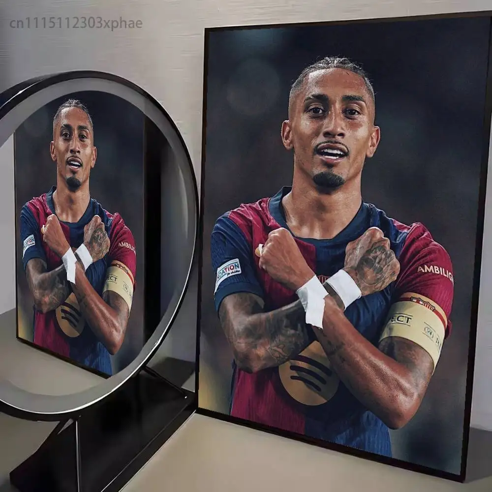 R-Raphinha R11 Captain HD canvas advanced aesthetic Printing Paper Wall Art for Living Room Home Decor