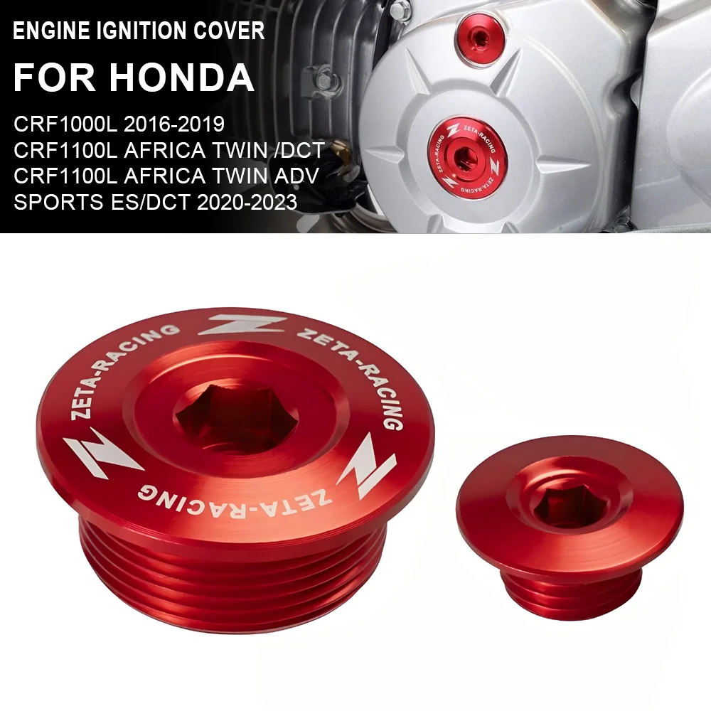 

Engine Cover Hole Decorative Screw For Honda CRF1000L AFRICA TWIN /DCT ADV SPORTS ES/DCT XR250/BAJA/MOTARD TRX400EX TRX450R/ER