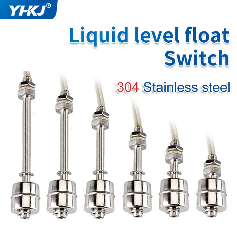 

45-100 мм, нержавеющая сталь 304, L-тип, контроллер уровня жидкой воды, датчик, внутренний поплавковый выключатель, бак, водяная башня для бассейна, 110 В, 220 В
