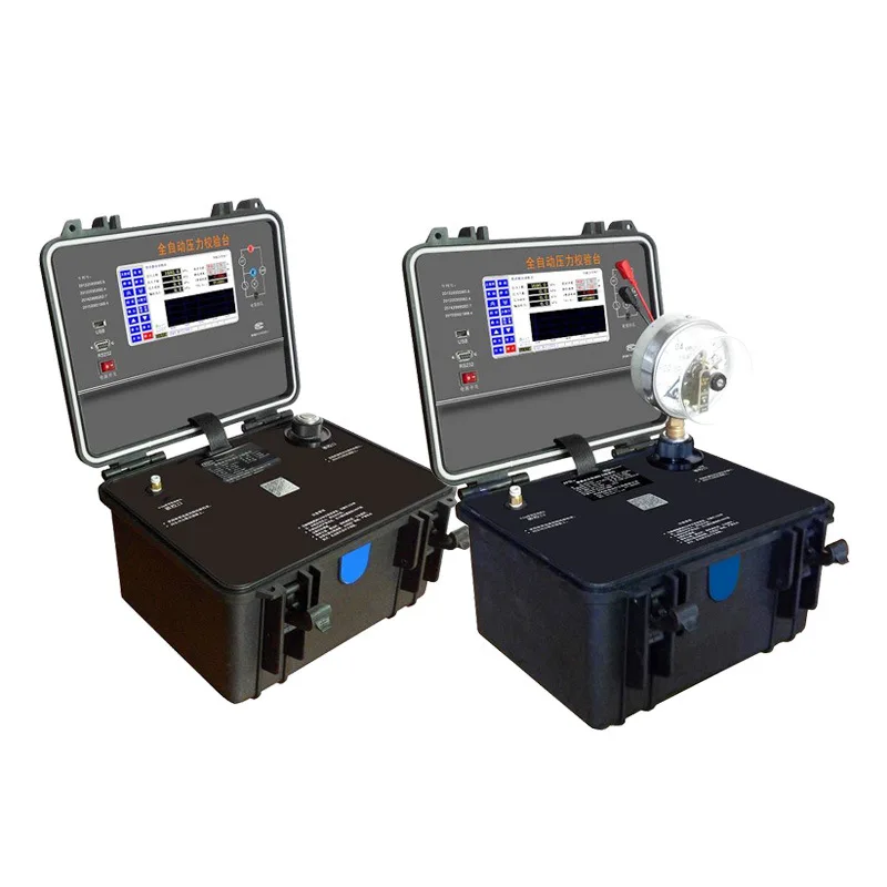 XYS101 Banco di calibrazione automatica della pressione micropressione, digitale, calibratore di pressione automatico