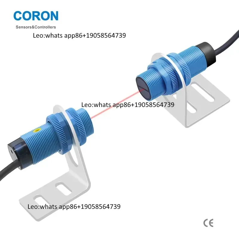 GFC Photoelectric Sensor Plastic Thread Cylindrical NPN/PNP Output 12-24VDC 940nm Wavelength Detection Position