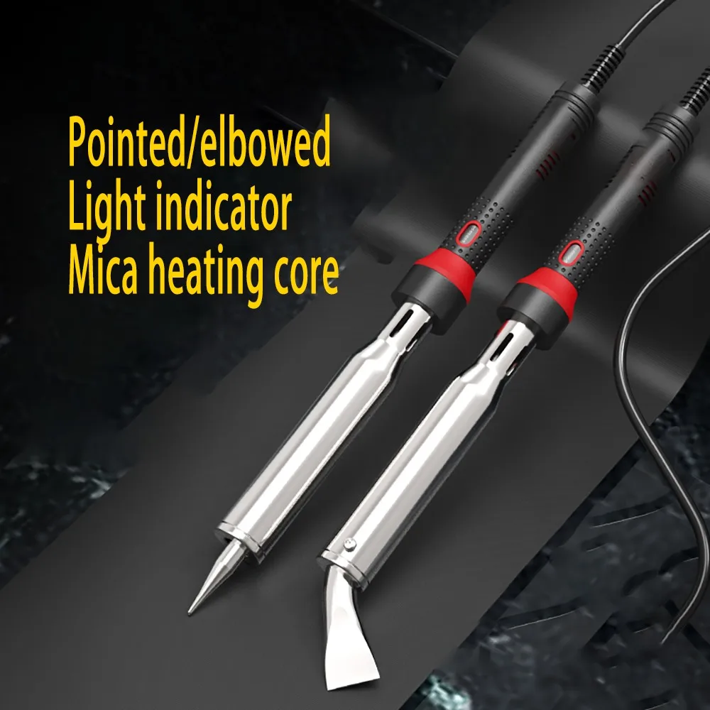 

30-300W pointed and flat head electric soldering iron high power industrial grade home maintenance welding soldering gun multi-f