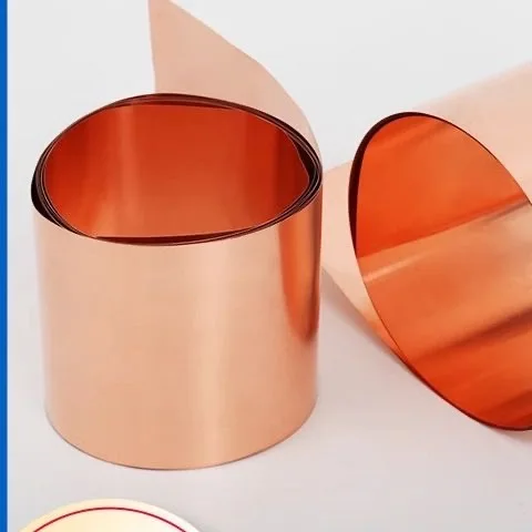 99.9% Pure Copper Cu Metal Sheet Foil Plate 200x1000mm Various Thickness Options 0.05mm to 1mm for Electronics And Crafting