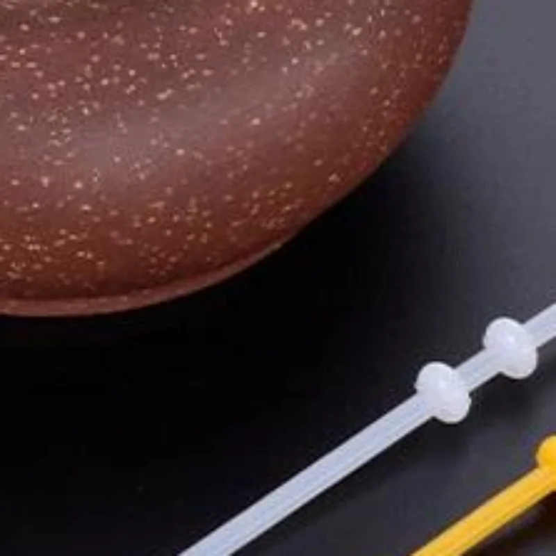 1/4pcs Silicone Teapot Lid Fixing Straps Leak-Proof Clips Heat-resistant Anti Slip Ensure The Lid Stays Securely Locked In Place