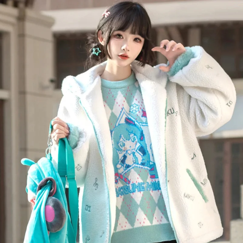 nouveau-2025-original-miku-cosplay-vocaloid-agneau-polaire-manteau-femmes-hiver-automne-decontracte-fille-noel-costume-anime-c-★-★-★-jj