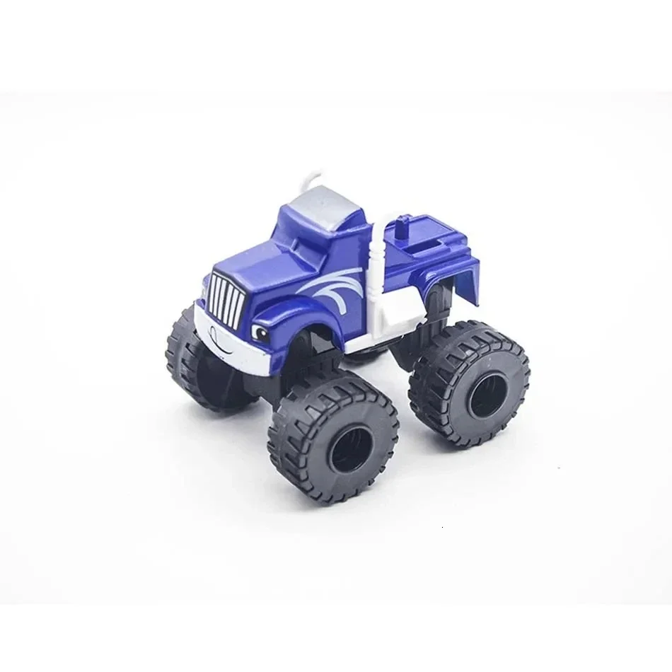 6PCS Racing Car blaze and the monster machines Miracle Crusher Truck Toys Vehicle Car Transformation Toys Best Gifts For Kids